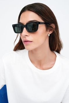 Modern glamour is on your horizon. Our Vida Sunglasses feature square frames, straight arms and curved tips that offer a comfortable fit. These shades are the perfect everyday accessory. Includes a carrying case, so Vida can always tag along.. | Available in one size. Lens width is approximately .2” (5 cm). Temple length is approximately 5.5" (14.5 cm).100% Acetate frames. Tinted lenses offer UV protection. To clean, rinse with water and wipe with a microfiber cloth as needed. For long-lasting q Casual Sunglasses With Uv Protection For Square Face, Trendy Polarized Cat Eye Sunglasses For Everyday, Casual Square Sunglasses With Polarized Lenses, Square-faced Sunglasses For Everyday Summer Use, Trendy Cat Eye Sunglasses With Polarized Lenses For Everyday, Trendy Cat Eye Sunglasses With Polarized Lenses, Trendy Everyday Sunglasses For Square Face, Casual Polarized Square Frame Sunglasses, Casual Cat Eye Sunglasses With Polarized Square Lenses