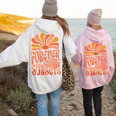 Sunset Hoodie Sunset Summer Hoodie Coconut Girl Clothes Y2K Hoodie Preppy Clothes Beachy Sweater Ocean Inspired Style Mermaidcore Sweatshirt by WhiteOakDesignsUS on Etsy Spring Outdoor Hoodie With Letter Print, Spring Outdoor Letter Print Hoodie, Hooded White Tops For Beach Season, White Hooded Tops For Beach Season, White Hooded Top For Beach Season, White Hooded Sweatshirt For Summer, Summer Graphic Print Hoodie Sweatshirt, Summer Graphic Print Hooded Sweatshirt, Summer Hooded Graphic Print Sweatshirt