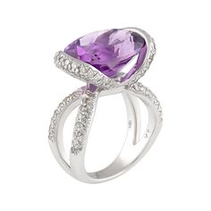 ECJ Collection 18K White Gold Ring with Diamonds & Amethyst Total Diamond Weight: 1.20ct Total Amethyst Weight: 18.68ct Ring Size: 6.75 SKU: A&G01014 All diamonds are responsibly sourced. Please don't hesitate to contact us for any additional details. Luxury Amethyst Gemstones With Accent Stones, Luxury Purple Diamond Ring For Formal Occasions, Luxury Tanzanite Diamond Ring, Exquisite Purple Amethyst Ring With Gemstone Accents, Exquisite Amethyst Ring With Gemstone Accents For Formal Occasions, Formal Purple Diamond Ring With Gemstone Accents, Formal Purple Brilliant Cut Gemstones, Luxury Formal Amethyst Gemstones, Luxury White Gold Amethyst Ring With Gemstone Accents