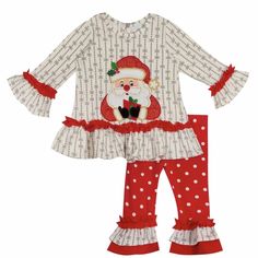 Nwt 6x Or 6 Or 18 Mos 18m Months Rare Editions Santa Claus Christmas Holidays Swing Top Shirt Outfit Dress Up 2 Pc Set Have More In Stock For Twins Sister Sizes Gorgeous Swing Top Shirt Long Sleeve Large Santa Claus Applique On It Gold Embroidery Accent . Glitzy Red Glitter Cap Hat With Fluffy Fur White Trim Poinsettia In His Cap Background Snowflake Print Rhumba Ruffled Hem Kwanzaa Winter Weddings Birthdays Parties Holidays Hanukkah Playful White Sets For Festive Occasions, White Long Sleeve Sets For Holiday, White Long Sleeve Holiday Sets, White Long-sleeve Holiday Sets, Cute White Sets For Festive Occasions, Playful Red Festive Sets, White Long Sleeve Christmas Sets, Playful Red Festive Set, Playful Red Christmas Sets