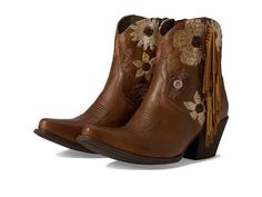 PRICES MAY VARY. ATS technology provides ergonomic support on uneven terrain Leather lining Duratread sole is extremely durable while still letting your foot flex Embroidered stitch pattern Full inside zip Cowgirl Boots Square Toe, Embroidered Boots, Boots Square Toe, Tan Woman, Shoes Boots Ankle, Western Boot, Boots Leather, Cowgirl Boots, The Chic