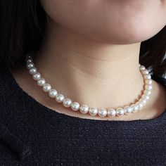 ★★credit card payment★★ Its possible to pay with a card via PayPal without a PayPal account. Here's how: https://etsy.me/2Q46H7r ● Name of product Akoya hanatama pearl necklace ● Types of pearls Akoya hanatama pearl ● Size 7.5-8.0mm ＆8-8.5mm＆ 8.5-9mm ● Shape Round ● Luster It is very good(AA) ● Color White ● Flaw Micro(AB) ● Clasp Silver Please select type ● Overall length 42㎝ All of our products are made and ship from Japan. We are located in Mie Prefecture, Japan, where Akoya pearls are produc Pearl Necklace With Pearl Charm For Mother's Day, Classic Pearl Necklace With Round Beads, Classic Pearl Necklace With Round Beads As Gift, Single Strand Pearl Necklace Gift, Single Strand Round Pearl Necklace Gift, Classic Pearl Necklace As A Gift, Classic Round Pearl Necklace For Mother's Day, Single Strand Round Pearl Necklace As Gift, Mother's Day Pearl White Necklace With Pearl Charm