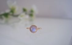 Natural moonstone ring in 14k gold filled,  Ring band is 1.3mm or 16g thickness, stone size is in 8mm. I can make this ring in sterling silver too, please convo me for more details. The ring is hand set in 14k gold filled bezel, and polished for a beautiful shine finish. The last photo also feature my labradorite ring, if you are interested please find in my listings Ready to ship within 3-5 business days. Estimated shipping times and price: 2-8 business days within Australia and New Zealand, $4 Dainty Moonstone Ring For Everyday, June Birthstone Ring, Zierlicher Ring, Gold Filled Ring, June Birthstone, Labradorite Ring, Ring Gemstone, Multi Stone Ring, Moonstone Ring