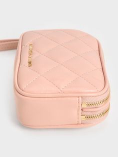 Look no further than this Apfra wristlet pouch for the perfect on-the-go companion. Bring it along for a quick lunch or when running a short errand. It is the ideal size for essentials like your transportation card, cash and coins. The zip-around closure ensures they are kept safe and secure while remaining easily accessible. Featuring a light pink finish, it will add a pop of colour to any look, letting you embrace your feminine side. Belt Ring, Wristlet Pouch, Quick Lunch, Charles Keith, Kids Sale, Bring It, Belt Size, Sales Gifts, Trending Shoes