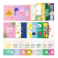 Sheet Mask Collection, Korean Sheet Mask, Korean Face Mask, Mask Collection, Hydrating Essence, Korean Face, Skin Care Face Mask, Facial Sheet Mask, Face Sheet Mask