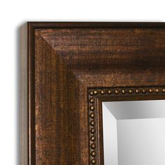 Add a focal point to any room with this Deco Mirror Copper beaded bronze framed mirror. Features a traditional 3-1/2 in. x 1 in. profile frame with beaded lip, elegantly finished in a rich copper/bronze finish. The perfect compliment and size for vanity and entry applications. California residents see Prop 65 WARNINGS 22in. x 28 in. mirror glass size Elegant beveled mirror Furniture quality finish Can hang horizontally or vertically Features Item Weight 15 Product Weight (lb.) 15 lb Mount Style Accent Wall Mirror, Beaded Mirror, Copper Mirror, Profile Frame, Tinted Mirror, Deco Beads, Vanity Wall Mirror, Contemporary Wall Mirrors, Bronze Mirror