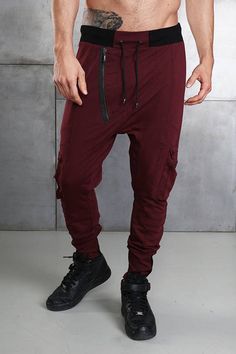 Galaxy Pants Maroon Cotton Sweatpants Trousers For Gym, Cotton Athleisure Harem Pants With Pockets, Cotton Tapered Leg Sweatpants For Yoga, Tapered Leg Cotton Sweatpants For Yoga, Cotton Gym Trousers, Sporty Cotton Harem Pants With Tapered Leg, Cotton Athleisure With Cargo Pockets, Fitted Cotton Sweatpants For Yoga, Cotton Tapered Leg Gym Bottoms