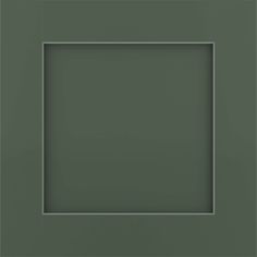 a green square frame on a white background with the bottom half painted in dark green