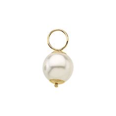 14k Solid Yellow Gold 10mm Changeable Ball Hooplet Dangle Bead Charms Gemstone for your hoop earring, earrings drop, bracelet, and pendant project. The color of natural gemstones may vary. Sold as Piece (Each piece may vary) Approx. Bead Size: 10 mm Hooplet Material: 14K Yellow Gold 10mm Ball Material: Every piece is unique - Amethyst Ball Hooplet: 0.39 grams - Black Onyx Ball Hooplet: 0.39 grams - Blue Onyx Ball Hooplet: 0.39 grams - 14kt Yellow Gold Ball Hooplet: 0.52 grams - Imitation Pearl B Elegant Gold Round Pendant Charms, Gold Jewelry With Dangling Round Beads Charms, Gold Jewelry With Dangling Round Beads, Fine Jewelry With Round Pearl Charm, Dangle Pearl Charm For Jewelry Making, Elegant Pendant Charms With Lobster Clasp, Elegant Pendant Charm With Lobster Clasp, Minimalist Jewelry With Round Dangling Charms, Elegant Sterling Silver Charms For Jewelry Making