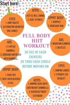 the full body workout plan for beginners to do in less than 2 minutes or less