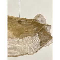 a piece of fabric hanging from a string