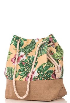 This is the beach bag to have! Who doesn't love a tropical print to feel like your on vacation even if it's just the local pool. Great size with lots of room. Use the drawstring to cinch up all your beach stuff. Can be worn as a back pack. Makes a great everyday or travel bag as well. Grab the matching Tropical zip bag too 15" H x 13" L Casual Green Bucket Bag For Beach, Vacation Bucket Bag Backpack With Adjustable Strap, Beach Bucket Bag Backpack With Adjustable Strap, Beach Bucket Backpack With Adjustable Strap, Tropical Tote Bags For The Beach, Summer Beach Backpack Bag, Summer Tropical Tote Beach Bag, Summer Vacation Bucket Bag, Summer Bucket Bag For Beach Vacation