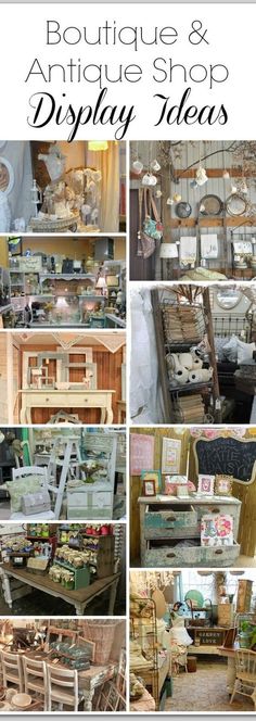 many different pictures of furniture and other items in a store, including chairs, tables, baskets