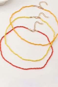 A thoughtful gift: With a timeless design and polished look, the accessories well with any collection, whether for your or as a gift celebrating friendship, birthdays and other memorable moments. Celebrating Friendship, Boho Style Necklaces, Nape Of Neck, Colorful Boho, Memorable Moments, Style Necklace, Three Color, Polished Look, Boho Style