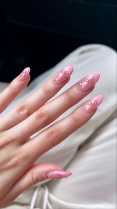 Pink frenchtip nails with rhinestones, euphoria nails Light Pink French Tip With Rhinestones, Pink French Tip Nails Rhinestones, Pink Rhinestones On Nails, Pink French Nails With Pearls, Pink Nails Gems Bling, Pink Righnstone Nails, Pink French Tip With Diamonds, Pink Birthday Nails With Rhinestones, Pink French Tips With Pearls