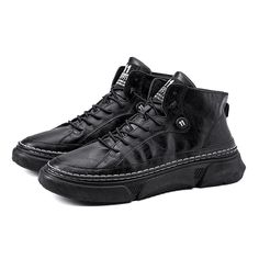 Color: Black,Brown,Grey Closure Type: Lace-up Feature: Slip Resistant Size: US 8,US 9,US 10,US 7.5,US 8.5,US 6.5 Upper Material: Microfiber Outsole Material: Rubber Leather Waterproof Wear-resistant Boots For Streetwear, Black High-top Martin Boots For Streetwear, Casual Black Low-top Martin Boots, High-top Faux Leather Martin Boots For Outdoor, Casual Lace-up Faux Leather Boots For Streetwear, High-top Faux Leather Lace-up Boots For Outdoors, Black Leather Low-top Martin Boots, Wear-resistant Leather Martin Boots For Winter, Casual Black Martin Boots For Streetwear