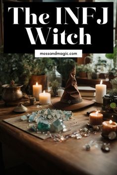 Beautiful Witch Aesthetic, Witches Intuition, Coastal Witch Aesthetic, Infj Witch, Intuitive Witch, Appalachian Witch, Witch Archetype, The Mystic Archetype, Empath Witch