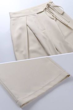 Reinvent your wardrobe with these of-the-moment High-waisted Loose Straight Wide-leg Trousers. Crafted from lightweight fabric, they provide a flattering fit with a comfortable wide-leg silhouette. These trousers are sure to be your new go-to for a modern look with a touch of sophistication! Discover streamlined sophistication with these Simulated Silk Satin Draped Ice Silk Wide-Leg Trousers. Crafted from premium ice silk fabric, they provide a smooth, lightweight fit with a striking draped silh Floral White, Wide Leg Trousers, Silk Satin, Lightweight Fabric, Silk Fabric, Autumn Fashion, Wide Leg, Trousers, High Waisted