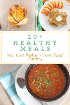 A variety of dishes for every meal that are frugal, tasty, and easy to make with what you already have in your pantry when you're in a pinch. Homemade Mexican Rice, Pantry Cooking, Healthy Pantry, Food Meals, Clean Eating Dinner, Reduce Food Waste