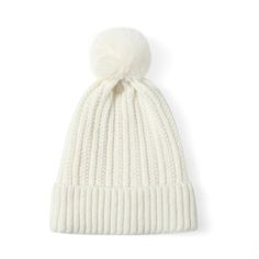 Stay warm this winter with our Knit Pom Pom Winter Beanie! It is super cute and comes in a variety of colors and styles. Check them out today! Size: One Size.  Color: Off-White.  Gender: female.  Age Group: adult. Cozy Warm Solid Color Bonnet, Warm White Bonnet For Fall, Casual White Crochet Hat For Winter, Snug Soft Knit Winter Hat, White Knit Casual Beanie, Casual White Knit Beanie, White Soft Knit Beanie For Fall, White Crochet Hat For Winter, One Size, White Crochet Winter Hat, One Size