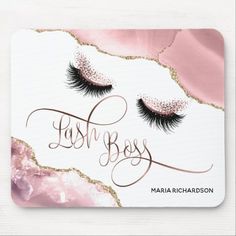 Lash Boss Makeup Eyebrow Eyes Lashes Blush pink Mouse Pad Pink Invitation Card, Boss Makeup, Lash Boss, Pink Mouse Pad, Modern Makeup, Eyes Lashes, Pink Mouse, Pink Invitation, Eyebrow Makeup