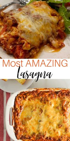 lasagna casserole is the most amazing dish i have ever seen it