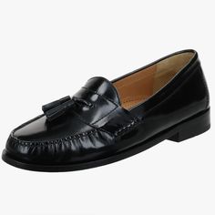 Cole Haan Pinch Tassel Loafers Black Leather Size 11 D Brand New. Slip On, Genuine High Quality Leather Upper, Tassel Detail, Leather Lining And Sole With A Rubber Heel Strike. Made In India. New Condition, No Box. Decorative Tassels, Slipon Shoes, Dress Loafers, Cole Haan Men, Leather Socks, Tassel Loafers, Cole Haan Shoes, Stacked Heel, Cole Haan