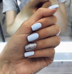 Learn something new and create unique spring nail designs in 2018 ❤ Find the great nail art ideas for spring ❤ Check out our gallery with more than 60+ images for your inspired ❤ Our easy video tutorial help you to make cute spring manicure right at home ❤ See more at LadyLife Nails 2018, Spring Nail Colors, Great Nails, Colorful Nail Designs, Popular Nails, Spring Nail, Silver Nails