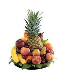 a pile of fresh fruit sitting on top of each other