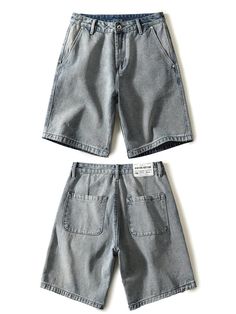 These Men Breathable Cotton Knee-Length Big Size Denim Shorts offer superior comfort and mobility with their 100% cotton construction. Perfect for summer days, they have a lightweight feel and a stylish knee-length cut, making them a great choice for those looking for a smart yet casual look. DETAILS Summer Season Pockets Decoration MID Waist Type STRAIGHT Fit Type Knee length Zipper fly Closure Type Made of COTTON, POLYESTER Designed by 4COLORDRESS Relaxed Fit Jeans With Pockets For Outdoor, Relaxed Fit Jeans For Outdoor, Urban Denim Bottoms For Outdoor, Casual Straight Leg Jeans For Outdoor, Outdoor Cotton Jeans With Pockets, Casual Five Pocket Jeans For Outdoor, Casual Five-pocket Jeans For Outdoor, Casual Outdoor Jeans With Five Pockets, Casual Jeans With Five Pockets For Outdoor