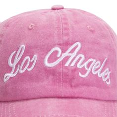 Get ready to add a touch of California style to your wardrobe with our Los Angeles Baseball Cap. This vibrant and playful cap is the perfect accessory to complete any casual and trendy outfit, or to creat American Girl Aesthetic Outfit Material: CottonAdjustable size American Girl Aesthetic, Egirl Soft, Soft Girl Clothes, Egirl Clothes, Y2k Pink, Soft Pink Color, Kawaii Accessories, Indie Aesthetic, Embroidered Baseball Caps