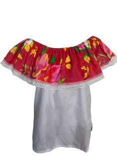 Introducing our Puerto Rican and Nicaraguan Floral Jibarita Campesina Dress – your perfect way to celebrate rich cultural traditions. Crafted with care, this beautiful dress honors the vibrant heritage of both Puerto Rico and Nicaragua, bringing a touch of authenticity and pride to your wardrobe. Includes: Blouse, Skirt and belt Sizes Available: XS to XXL - Approximate Length: 36 inches Color: Floral Pattern Material: Polycotton Care Instructions: Hand-Wash or Dry-Clean Embrace your cultural roo White Dresses For Summer Traditional Ceremonies, Summer Dresses With Traditional Patterns For Ceremonies, Traditional Patterned Dresses For Summer Ceremonies, Festival Dresses With Attached Cancan, Traditional Summer Festive Dress, Summer Fitted Dresses With Traditional Patterns, Traditional Summer Dresses With Traditional Patterns, Traditional Dresses With Traditional Patterns For Summer, Traditional Dress For Fiesta And Festivals