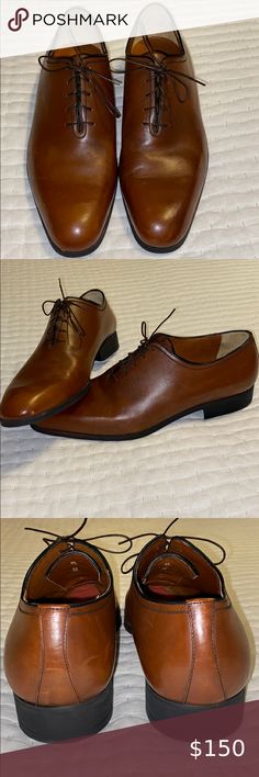 NWOT a. testoni brown leather shoes a. testoni lace up derby shoes in brown leather size 11. NEVER WORN! Made in Italy. Two spots/scuffs on the toe of the right shoe (see pic). Other than that in new condition! Open to offers! a. testoni Shoes Oxfords & Derbys Black Oxford Shoes, Seashell Ornaments, Black Leather Oxfords, Suede Oxfords, Brown Oxfords, Brown Leather Shoes, Oxford Dress Shoes, Derby Shoes, Waterproof Boots