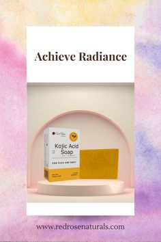 Kojic Acid Soap works effectively to reduce blemishes and enhance your natural glow. #kojicacid #skincare #beauty Kojic Acid, Natural Glow, Soap, Beauty