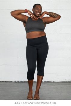 Superfit Hero Plus Size Leggings with Pockets, 4XL Black Capri Activewear For Gym, Black Capri-length Activewear For Sports, Sporty Black Capri Length Activewear, Black Workout Capris With Pockets, Black Sporty Capri Length Activewear, Black Sporty Capri-length Activewear, Black Capri Length Activewear For Yoga, Black Capri-length Activewear For Yoga, Compressive Fit Workout Capris