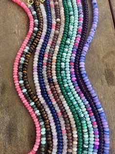 This hand-made fine jewelry line comprised of precious and semi-precious gemstones. The brand is located in Charleston, SC and owned by designer, Kristen ferrigno. A bright and bold addition to any jewelry collection, we love the fun energy of the Candy Necklace. These necklaces are meant to be stacked or worn solo! We offer various lengths, including 16,17 & 18inches. Cheap Multicolor Gemstone Beaded Necklace, Handmade Multicolor Rondelle Crystal Necklaces, Artisan Everyday Jewelry With Gemstone Beads, Everyday Artisan Jewelry With Gemstone Beads, Multicolor Single Strand Rondelle Jewelry, Multicolor Rondelle Single Strand Jewelry, Round Gemstone Beads For Gifts, Multicolor Spiritual Necklace For Everyday Wear, Spiritual Multicolor Necklaces For Everyday Wear