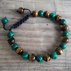 SPECIFICATIONS Material: Stone Item Type: Bracelets Bracelets Type: Strand Bracelets Energy Muse, Prosperity Bracelet, Man Bracelet, Malachite Bracelet, Shamballa Bracelets, Mens Bracelets, Bead Board, Puka Shell, Bracelets Diy