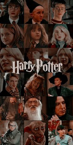 the many faces of harry potter and hermione's hogwarts characters