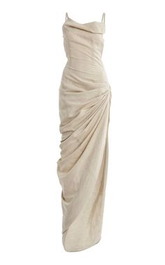 Draped Dress | GRAZIA Magazine | Fab Five: The Draped Dress - Grazia Mask Diy, Stil Inspiration, Modieuze Outfits, Linen Maxi Dress, 여자 패션, Mode Inspiration, Fancy Dresses, A Dress