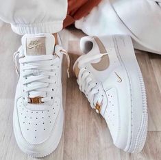 These Beige Shadow Custom Air Force 1s feature a unique combination of beige leather and suede, a cushioned sole, and a breathable lining. Each pair is thoughtfully crafted and designed for comfortable, everyday wear. The perfect gift for friends, family, that special someone, or yourself ✨ - Exactly as shown in the pi Dr Shoes, Air Force 1s, Custom Air Force 1, Cute Nike, Cute Nike Shoes, Sneaker Games, Cute Nikes, Custom Sneakers, Custom Shoes