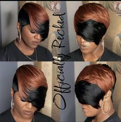 Short Quick Weave Hairstyles Black Women, Quick Weave Long, Bob Hairstyles For Black Women, Natural Hair Haircuts, Quick Weaves, Short Weave Hairstyles