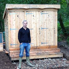 compost toilet block Cottage Lights, Community Gardens