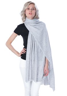 PRICES MAY VARY. 215 X 65cm 2 Ply beautiful knitted shawl. Fits for woman or girls of any age Certified 100% pure, warm, incrediably soft, smooth, and healthy cashmere shawl with ribbed edges makes it durable Versatile on the way of wearing. Perfect for gift to your mother, girlfriend, wife or sister on any occasion. Wash cold with maximum water temperature of 30°C. Hand wash or machine wash in laundry bag. Dry flat and do not tumble dry. Always fold for storage do not hang A stole is very soft Cashmere Travel Wrap, Travel Fashion Girl, Travel Outfit Plane, Travel Wrap, Spring Travel, Knitted Shawl, Travel Blanket, Travel Pack, Stole Scarf