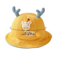 Introducing Our Adorable Baby Bucket Hat with Ears Add a touch of cuteness to your little one's outfit with our charming Baby Bucket Hat featuring cute cartoon animal designs and adorable ears. Made from a blend of soft cotton and polyester, this sun cap is perfect for infants and toddlers aged 8-36 months. Whether you're heading to the park, beach, or simply enjoying a sunny day outdoors, our fisherman hat will keep your baby looking stylish and protected from the sun. Product Features Cute Car Adjustable Cute Cotton Bucket Hat, Cute Cotton Bucket Hat, Cute Cotton Sun Hat For Playtime, Cute Adjustable Cotton Sun Hat, Cute Cap Style Sun Hat For Playtime, Playful Cotton Bucket Hat For Playtime, Playful Cotton Bucket Hat, One Size, Cute Brimmed Bucket Hat For Playtime, Playful Cotton Brimmed Hat