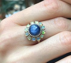 Hey, I found this really awesome Etsy listing at https://www.etsy.com/listing/677431338/victorian-ring-natural-kyanite-ring Blue Cabochon Opal Ring, Blue Cabochon Sapphire Ring, Blue Sapphire Ring With Halo, Blue Opal Ring Gift, Blue Moonstone Ring For Anniversary, Blue Moonstone Anniversary Ring, Blue Opal Gemstone Ring, Blue Opal Birthstone Ring, Handmade Blue Sapphire Round Ring