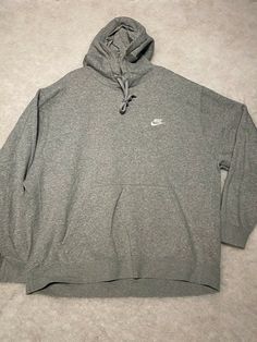 VINTAGE Nike Black Tag Reverse Weave Sewn Swoosh Sweater Hoodie Mens XXL Gray Y2K FOR SIZE AND FLAWS PLEASE SEE MEASURMENTS IN PICTURES!!!! !!!!!!!                     CONDITION & RETURN POLICY:  Tagged sizes can vary from by brand, country of origin, era, etc  Please use the ACTUAL MEASUREMENTS as your guide to best / true fit.   But please keep in mind clothing items are used/pre-owned and we are not the original owners.   as such, they may have minor flaws associated with used, pre-owned and/ Nike Casual Sweatshirt With Drawstring Hood, Nike Casual Oversized Sweater, Casual Oversized Nike Sweater, Nike Oversized Sweats For Streetwear, Nike Cotton Long Sleeve Sweats, Casual Nike Hoodie Sweatshirt, Nike Casual Sweats For Streetwear, Nike Casual Streetwear Sweats, Nike Urban Hooded Sweatshirt