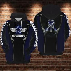 Shipping from the US. Easy 30 day return policy, 100% cotton, Double-needle neck, sleeves and hem; Roomy Unisex Fit. Cowboys Hoodie, Dallas Cowboys Football, Dads Clothes, Cowboys Football, Cut Sweatshirts, 3d Hoodie, Cowboy Style, Funny Hoodies, Unisex Jacket