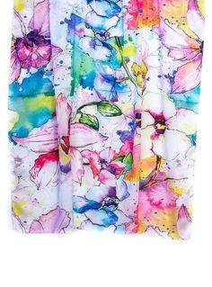 Our Multi Color Abstract Print Silky Scarf Shawl can make any outfit stylish Multi color abstract print Silky feel fabric Fabric content: 100% Polyester Colors: Multi color Dimensions: 72" x 36" Can be worn many different ways Multicolor Floral Print Scarf For Beach, Multicolor Floral Print Beach Scarf, Spring Floral Print Patterned Scarf, Artistic Multicolor Floral Print Scarves, Summer Floral Print Patterned Scarves, Spring Multicolor Silk Scarf, Multicolor Floral Digital Print For Summer, White Floral Print Scarves For Summer, Artistic Floral Print Scarves For Spring