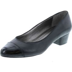 Easy Spirit Urmine Black. Womens Pumps-Shoes 9 New Slip-on Closed Toe Court Shoes For Work, Formal Slip-on Court Shoes With Flat Heel, Office Court Shoes With Removable Insole And Round Toe, Office Court Shoes With Reinforced Heel And Round Toe, Closed Toe Court Shoes For Business In Fall, Fall Business Court Shoes With Closed Toe, Slip-on Closed Toe Court Shoes For Office, Fall Court Shoes With Padded Heel And Round Toe, Black Round Toe Leather Shoes For Office