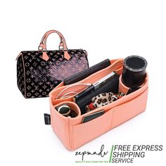 [additional] Matching Model Louis Vuitton Speedy 25, Louis Vuitton Speedy 30, Louis Vuitton Speedy 35, Louis Vuitton Speedy 40 Material Felt Fabric Organizer Style Double Bottle Holders [/additional] This purse organizer insert fits for with Louis Vuitton Speedy 25/ Louis Vuitton Speedy 30/ Louis Vuitton Speedy 35/ Louis Vuitton Speedy 40, easily take out and save your time for changing to another compatible handbag. -- We experienced what it's like to fit your life in your bag. That's why every Celine Nano Belt Bag, Celine Micro Belt Bag, Longchamp 3d, Louis Vuitton Noe Bb, Noe Louis Vuitton, Celine Mini Belt Bag, Handbag Organizer Insert, Louis Vuitton Delightful Mm, Celine Micro Luggage